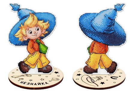 Набор для вышивания Незнайка, с подставкой