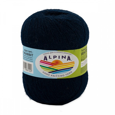 Пряжа Alpina WHITE RABBIT 10 шт. в упак. цвет №216 т.синий