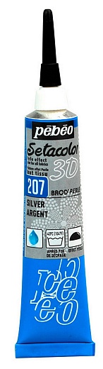 Контур по ткани для создания "жемчужин" Setacolor 3D 20 мл