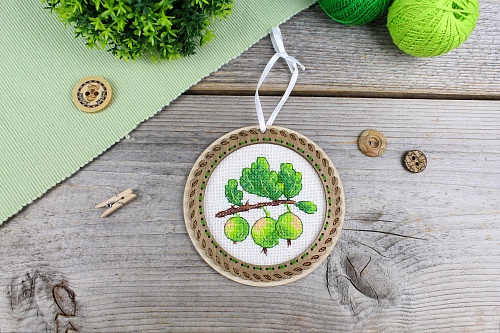 Миниатюра. Дачные ягоды. Крыжовник