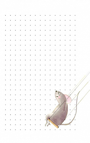 Блокнот Радужные перспективы с мышками (В предвкушении чуда): иллюстрации Марины Потаниной ст.64