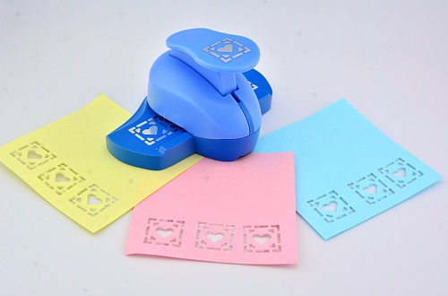 Дырокол для декора края 2.5 см Сердце