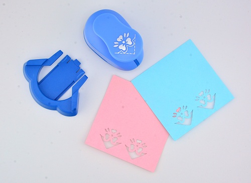 Угловой дырокол 2.5 см Цветок