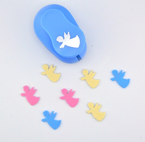 Фигурный дырокол 2.5 см Ангелочек