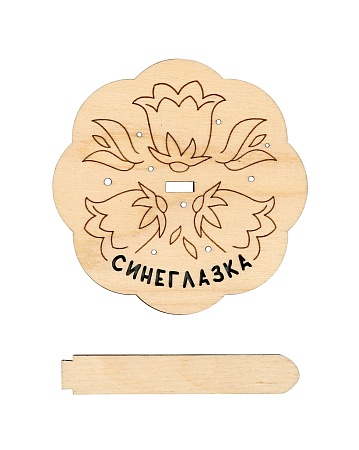 вышивка магнитов Синеглазка, с подставкой