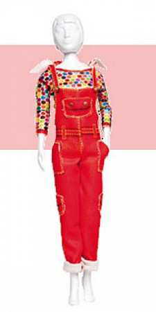 Набор для изготовления одежды для кукол Tilly Red