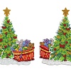 Ёлочка с подарками. Комплект из 3 сюжетов + подставка