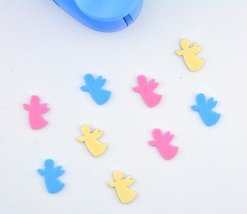 Фигурный дырокол 1.6 см Ангелочек