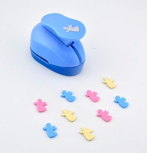 Фигурный дырокол 1.6 см Ангелочек