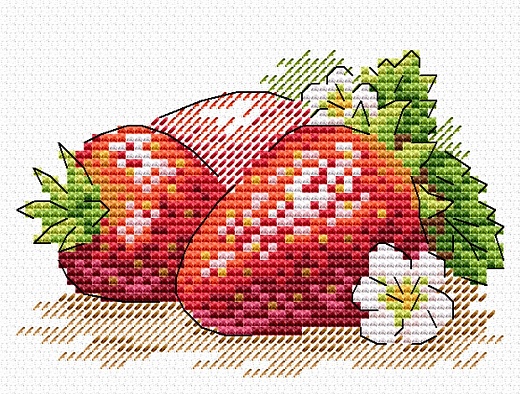 Набор для вышивания Сладкая клубника