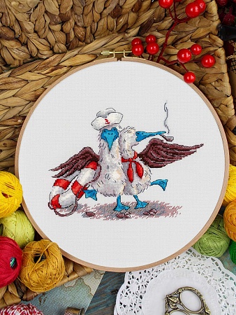 Набор для вышивания Весёлые моряки