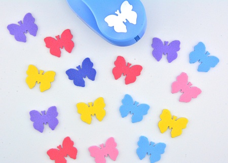 Фигурный дырокол 2,5 см Бабочка