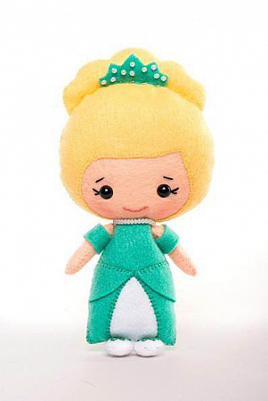 Набор для шитья куклы Набор для изготовления игрушки Принцесса Эльза 
