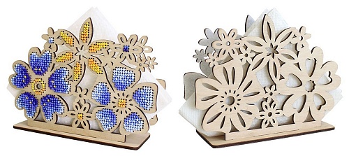 Салфетница. Цветочная поляна