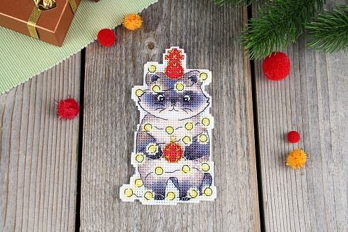 Новогодний енотик