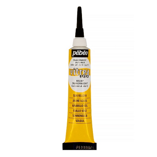 Контур по стеклу под обжиг Vitrea 160 20 мл цв. солнечный