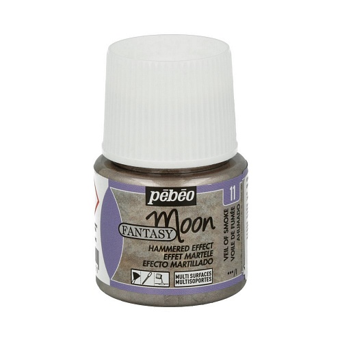 Краска по стеклу и керамике Fantasy Moon с фактурным эффектом 45 мл, цв. дымчатый