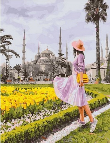 Стамбул в цветах