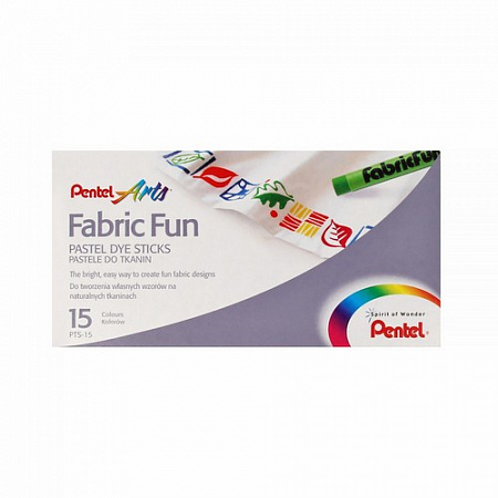 Пастель для ткани FabricFun Pastels 15 цв.