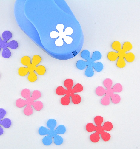 Фигурный дырокол 2,5 см Пятилистник