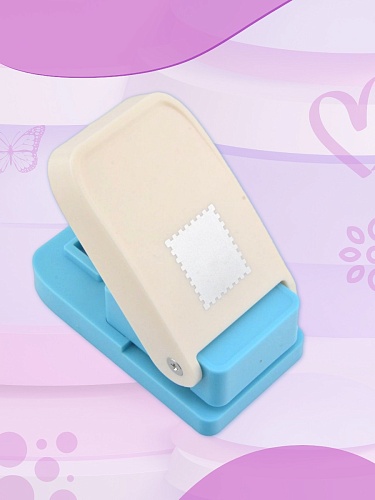 Фигурный дырокол 25х21 мм Марка