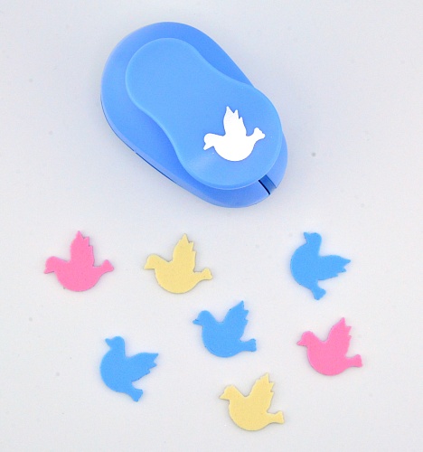 Фигурный дырокол 2.5 см Птичка- Голубь