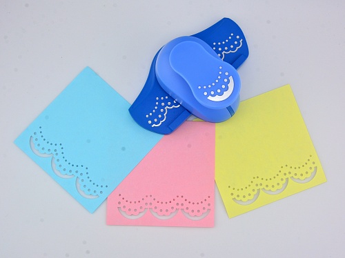 Дырокол для декора края 2.5 см Кружево-2