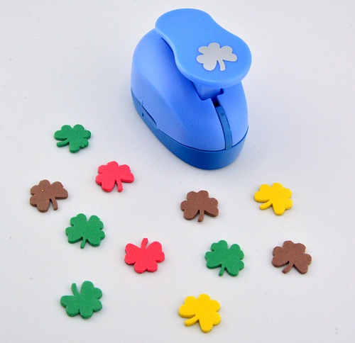 Фигурный дырокол 1.6 см Клевер