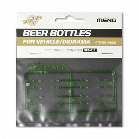 Сборная модель Бутылки с пивом Beer Bottles for Vehicle/Diorama