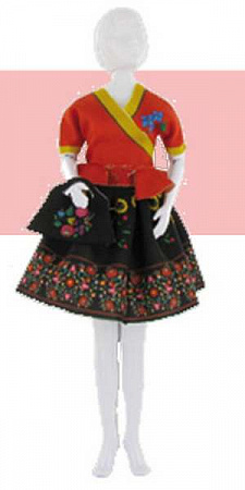 Набор для изготовления одежды для кукол Steffi Folk