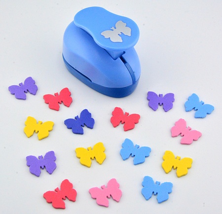 Фигурный дырокол 2,5 см Бабочка