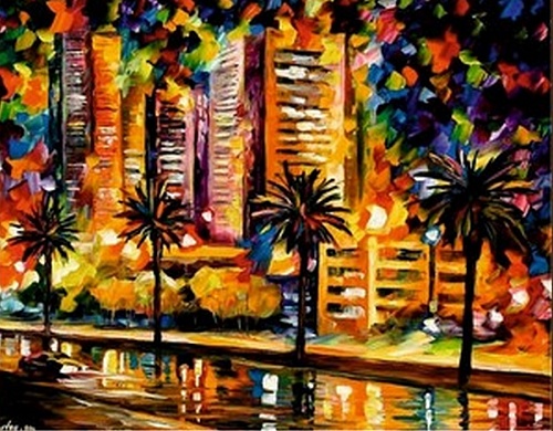 Ночные огни Майами