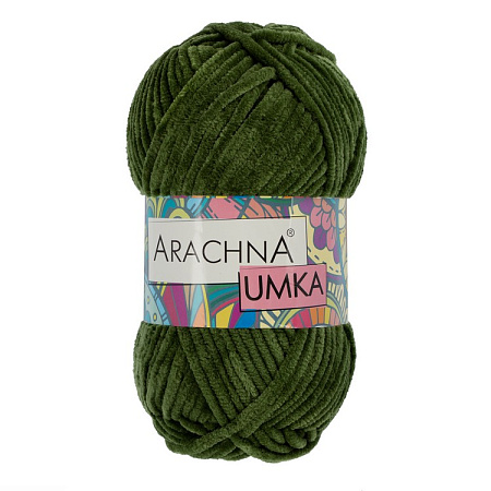 Пряжа ARACHNA UMKA 5 шт. х 100 г 120 м цв. №32 травяной