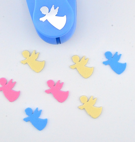 Фигурный дырокол 2.5 см Ангелочек