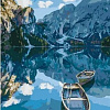 Озеро в Доломитовых Альпах