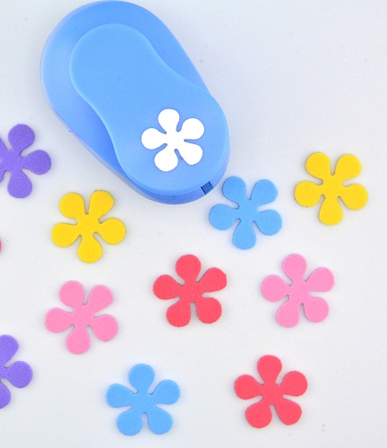 Фигурный дырокол 2,5 см Пятилистник