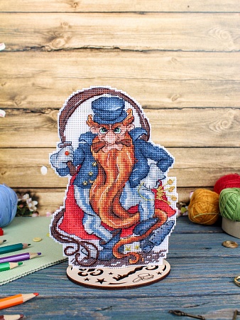 вышивка магнитов Карабас-Барабас