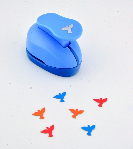 Фигурный дырокол 1.6 см Птичка