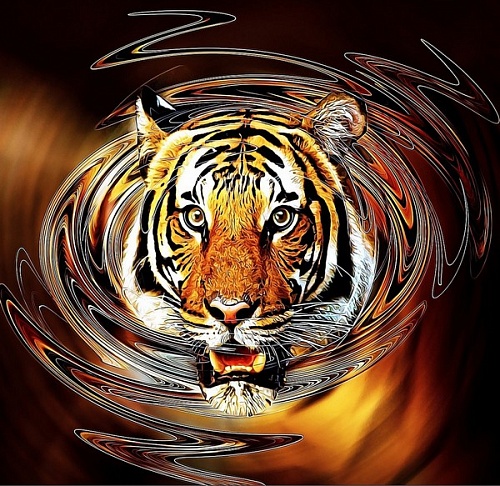 Могучий тигр