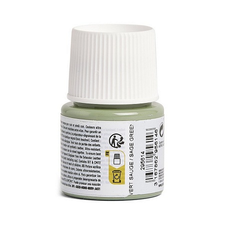 Краска по коже Setacolor 45 мл цв. Зеленый шалфей