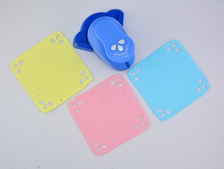 Угловой дырокол 2.5 см Лепестки