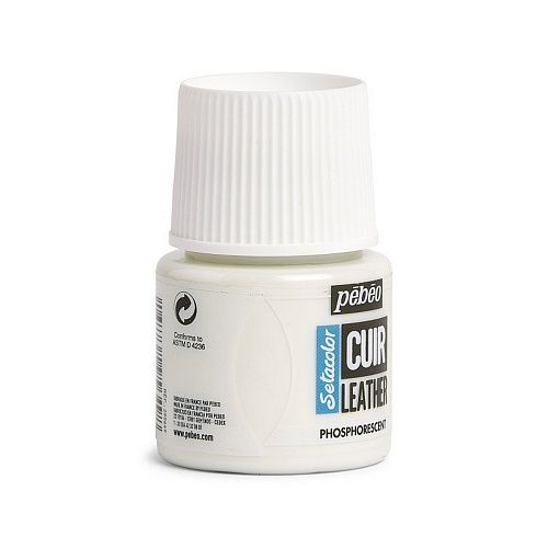 Краска по коже Setacolor 45 мл цв. Фосфоресцентный