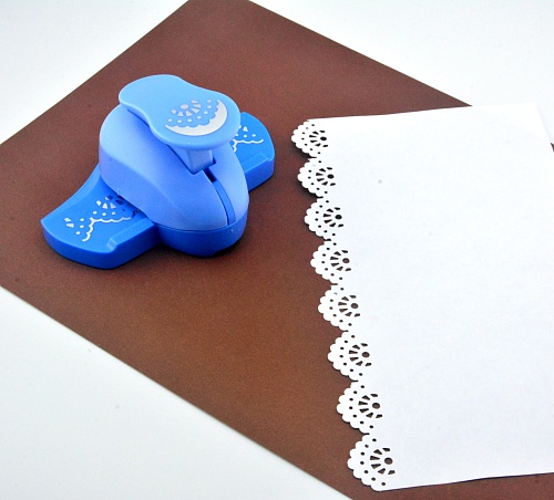 Дырокол для декора края 2.5 см Кружево-3