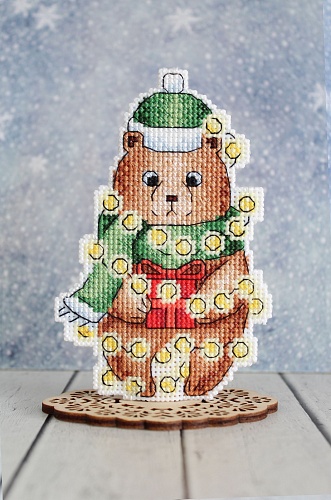 Новогодний мишка