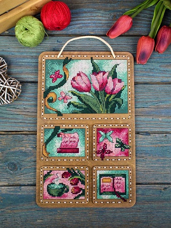 Набор для вышивания Весенний коллаж