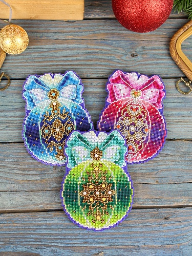 Елочный шар. Волшебство леса