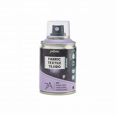 Краска для текстиля 7А Spray (аэрозоль) 100 мл цв. пастельный фиолетовый