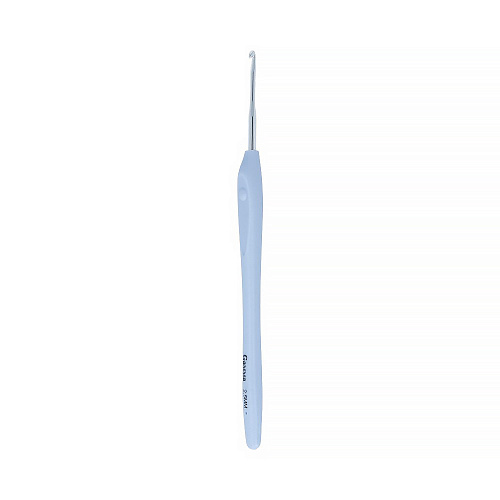 Крючок металлический c прорезиненной ручкой, 16 см, d 2.5 мм