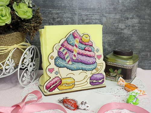 Салфетница «Пирожное»