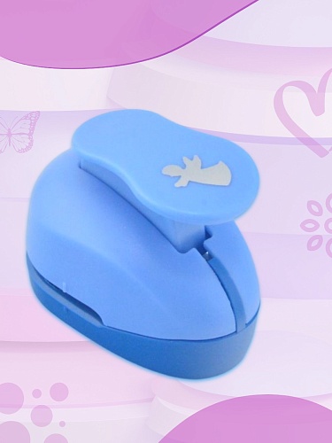 Фигурный дырокол 1.6 см Ангелочек